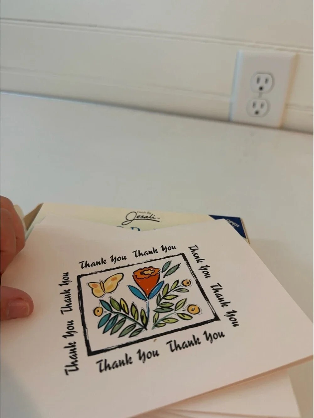 Vintage 1998 Pop Up Thank You Cards - NOS